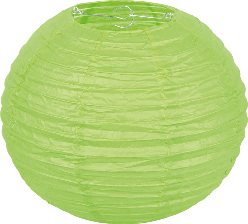 Papieren lampion - groen