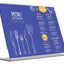 Kaarthouder OPUS 2 L-standaard A4 liggend acryl