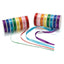 Gekleurd lint 3mm en 10mm assorti 16x120 meter