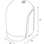 Dispenser Katrin 90120 centerfeed M wit