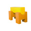 Foam basis element 60x60x30cm - Oranje