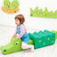 Foam set 125x28x26cm Krokodil 3dlg