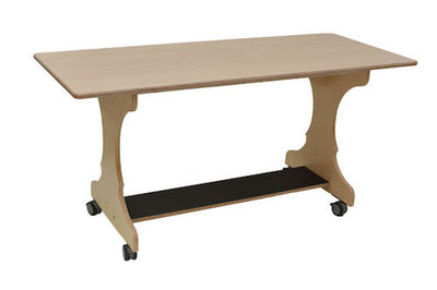 Hoogzit tafel 150x64x73 cm - berken