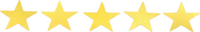 Confetti - sterren goud