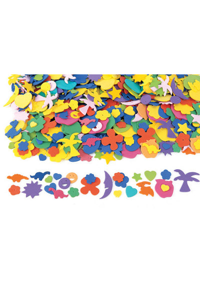 Foam grappige figuren 1000 stuks