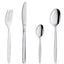 12x Mes budget K09 205mm chroomstaal