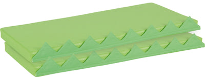 Matrassenset voor manipulatieve wand - groen 2 stuks