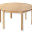 beukenhouten Tafel rond 120 cm. 46-76