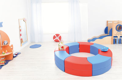 Juna slang zitje 77x35x45cm - Rood