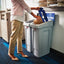 Afvalcontainer Slim Jim Recyclestation starterset grijs