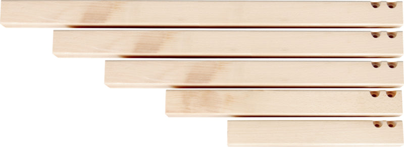 Vierkante tafelpoten voor zeshoekige tafelbladen 58 cm