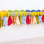Plank voor bekers en accessoires - geel