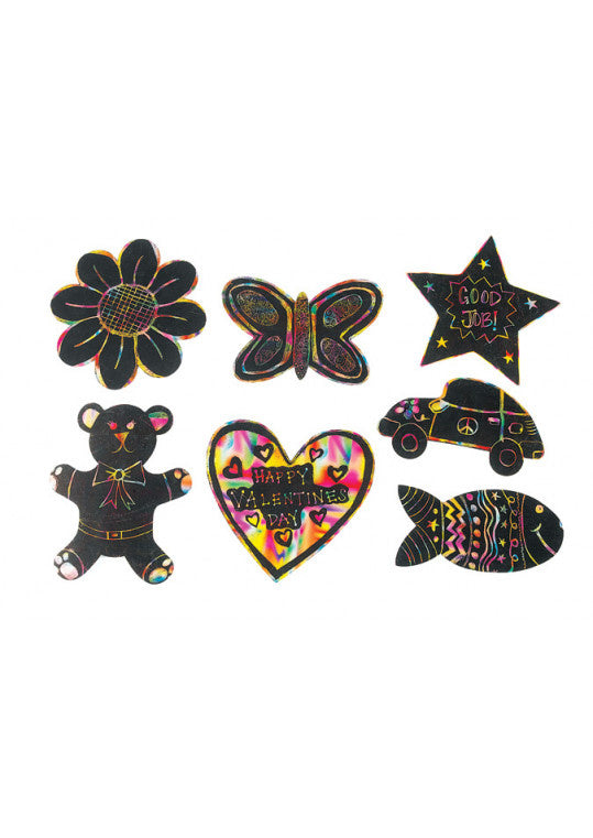 Krasfolie assortiment vormen 98 stuks