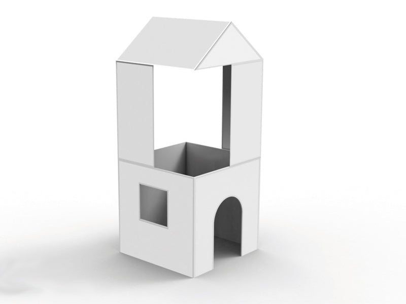 Modulair speelhuis aanvulset
