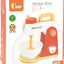 Keuken mixer 18,5x11x20,5cm hout