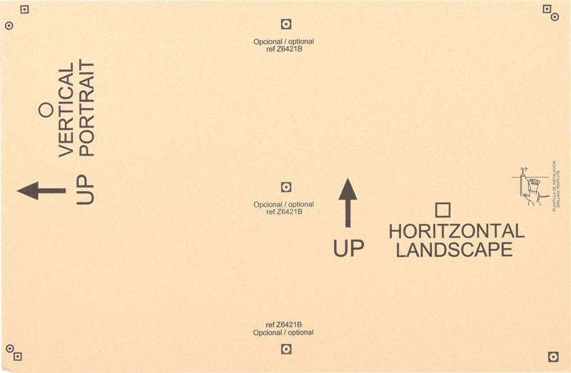 Magnetisch bord zonder frame, groen