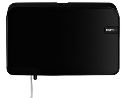 Dispenser Euro Quartz toiletrolhouder duo zwart