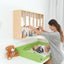 Luier opbergmeubel met extra plank