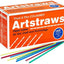 Artstraws 4mm x 40cm 1800 stuks - Assorti