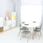 Ovale tafel esdoorn 120 x 200 cm