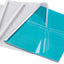 Thermische omslag GBC A4 3mm transparant/wit 100stuks
