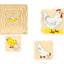 Puzzel De Kip (Groeipuzzel)