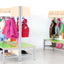 Flexi garderobe 4, zithoogte 35 cm - groen