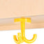 Garderobe hanger Flexi / Quadro, geel