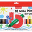Viltstift Bruynzeel Kids super dikpunters 10 stuks assorti