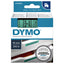 Labeltape Dymo 45809 D1 720890 19mmx7m zwart op groen