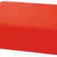 Kleine zachte tafel/poef hoogte 24cm - Rood