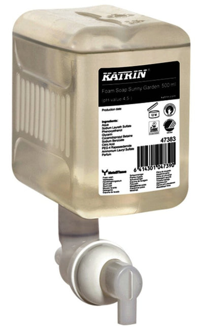 12x Handzeep Katrin 47383 500ml foam Sunny Garden
