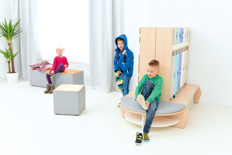 Bank voor kameleon garderobe - esdoorn