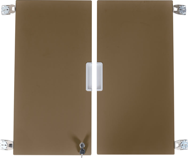 Quadro - medium deuren met slot, 1 paar - 12 kleuren