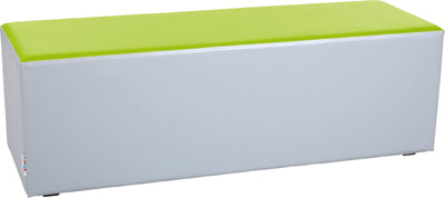 Wachtruimte zitje 40x40x120cm - Grijs/lime