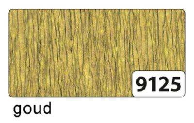 Crepepapier 250x50cm nr9125 goud