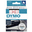 Labeltape Dymo 40915 D1 720700 9mmx7m rood op wit