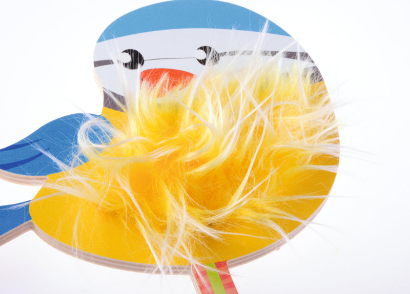 Sensorische applicatie 17,5x16cm - Vogel