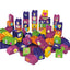BiOBUDDi Educatieve blokken met 2 basisplaten B-0009 60 dlg.