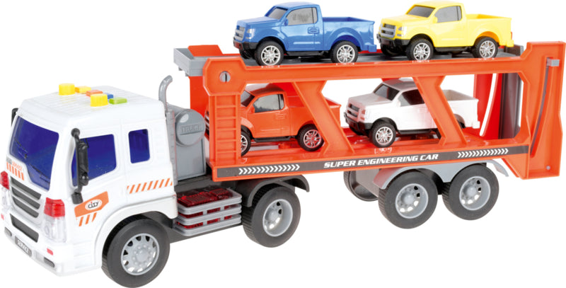Transporter met auto's