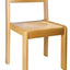 Houten stapelstoel