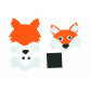 Foam set voor magnetische dieren - 36 stuks