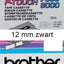 Labeltape Brother P-touch TX-231 12mm zwart op wit