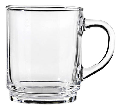 6 stuks Beker met oor stapelbaar 25cl
