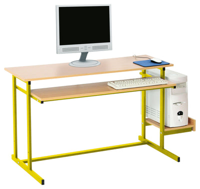 Computerplank voor NEO-bureaus - geel