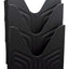 Folderhouder Avery nr144 wand folio hoog 3vaks zwart