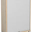 Kvadra rolcontainer met jaloezie deur hoog 121,2 cm.