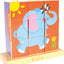 Verticale puzzel - wilde dieren