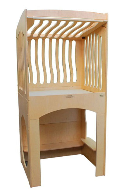Box uitsparingen kantelhek - berken