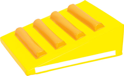 Foam baby hoek 60x20x50cm - Geel